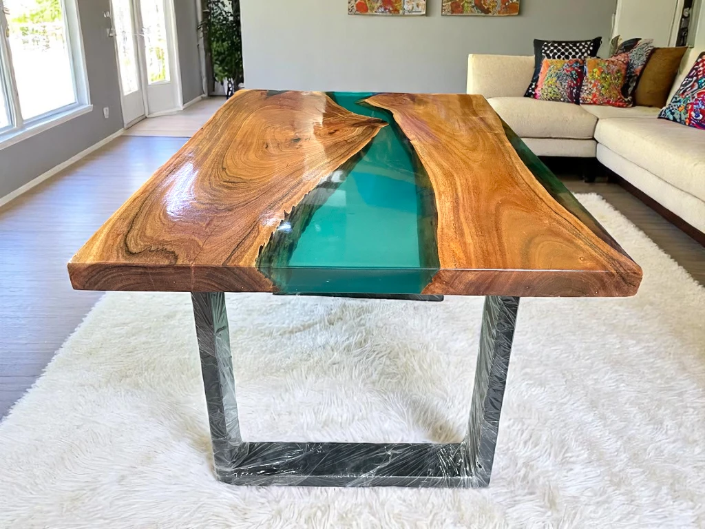 Artisan Crafted Epoxy Table Masterpiece